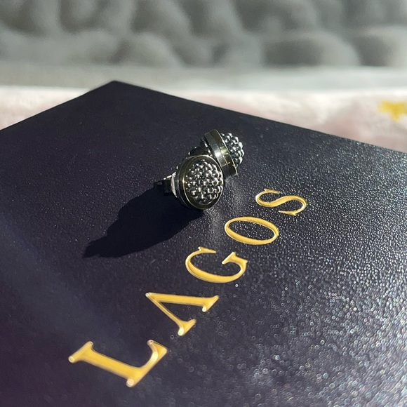 NWT LAGOS Caviar Forever Beaded Stud 18k Gold and Sterling Silver Earrings✨ - Picture 4 of 15